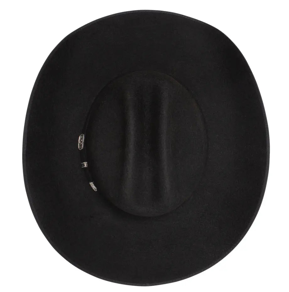 Resistol 4X Black Cowboy Hat – Felt Western Hat Last Rodeo Western Wear & Hat Bar