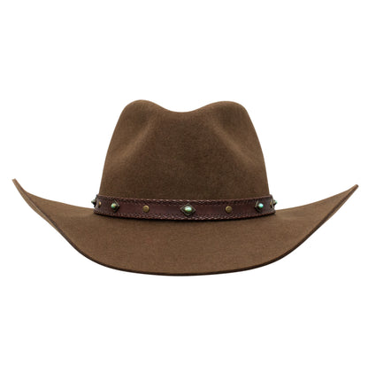 Unisex Stetson 4X Buffalo Ranch Tan Cowboy Hat Last Rodeo Western Wear & Hat Bar
