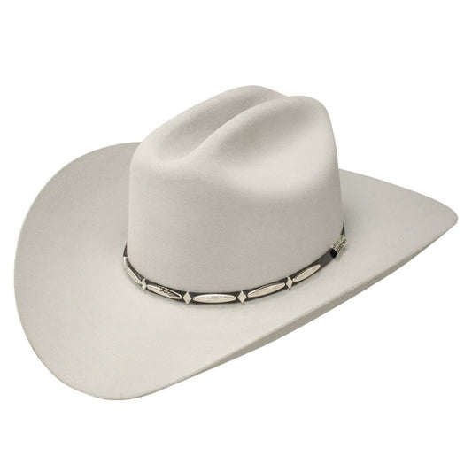 STETSON 6X WITH CUSTOM HAT BAND