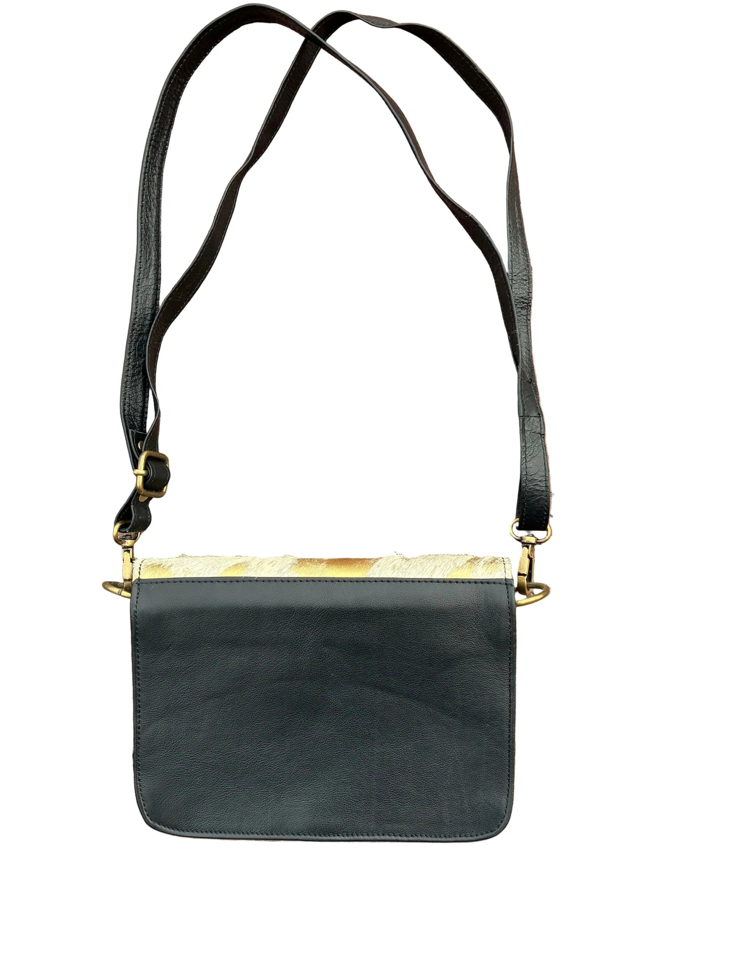 Cowhide Flap Leather Crossbody Bag Western Luxe Last Rodeo Western Wear & Hat Bar