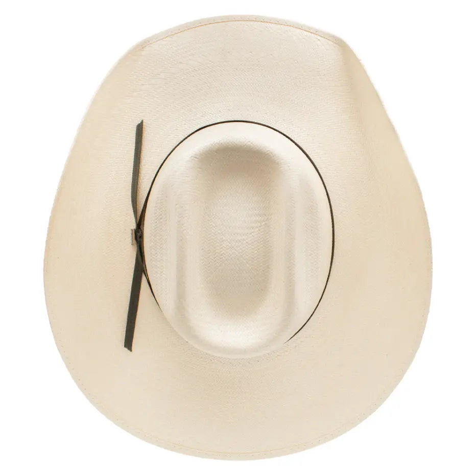 Resistol Natural Shantung Straw Cowboy Hat Brim Detail – Last Rodeo
