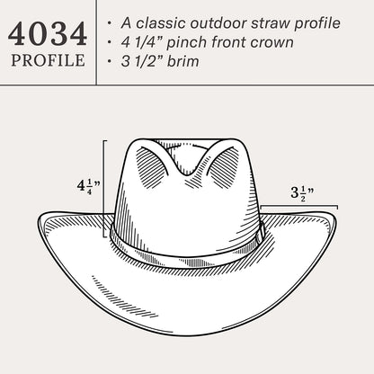 Stetson Carson 6X Cowboy Hat - Acorn