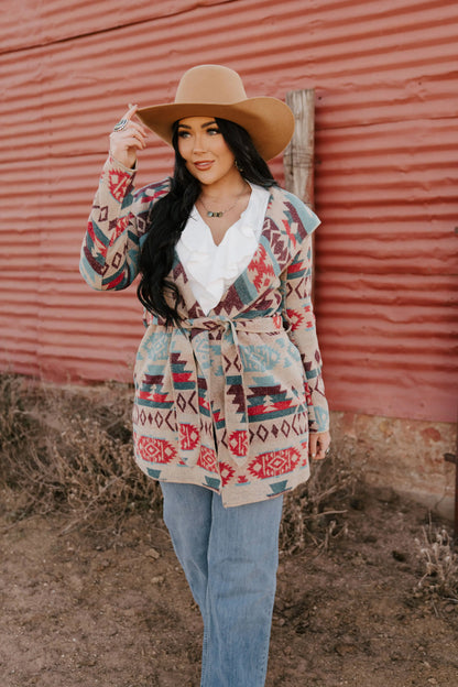 High Desert Trails Southwestern Tie Jacket MontanaCo