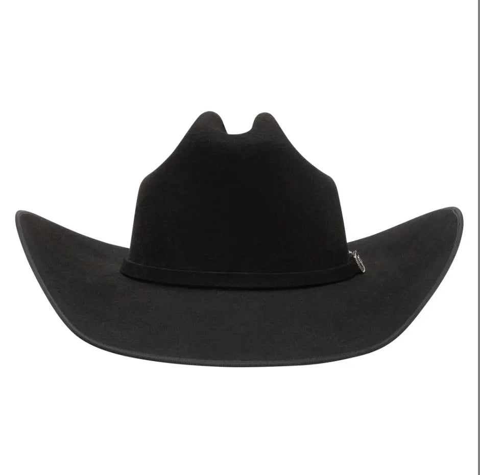 Resistol 4X Black Cowboy Hat – Felt Western Hat Last Rodeo Western Wear & Hat Bar