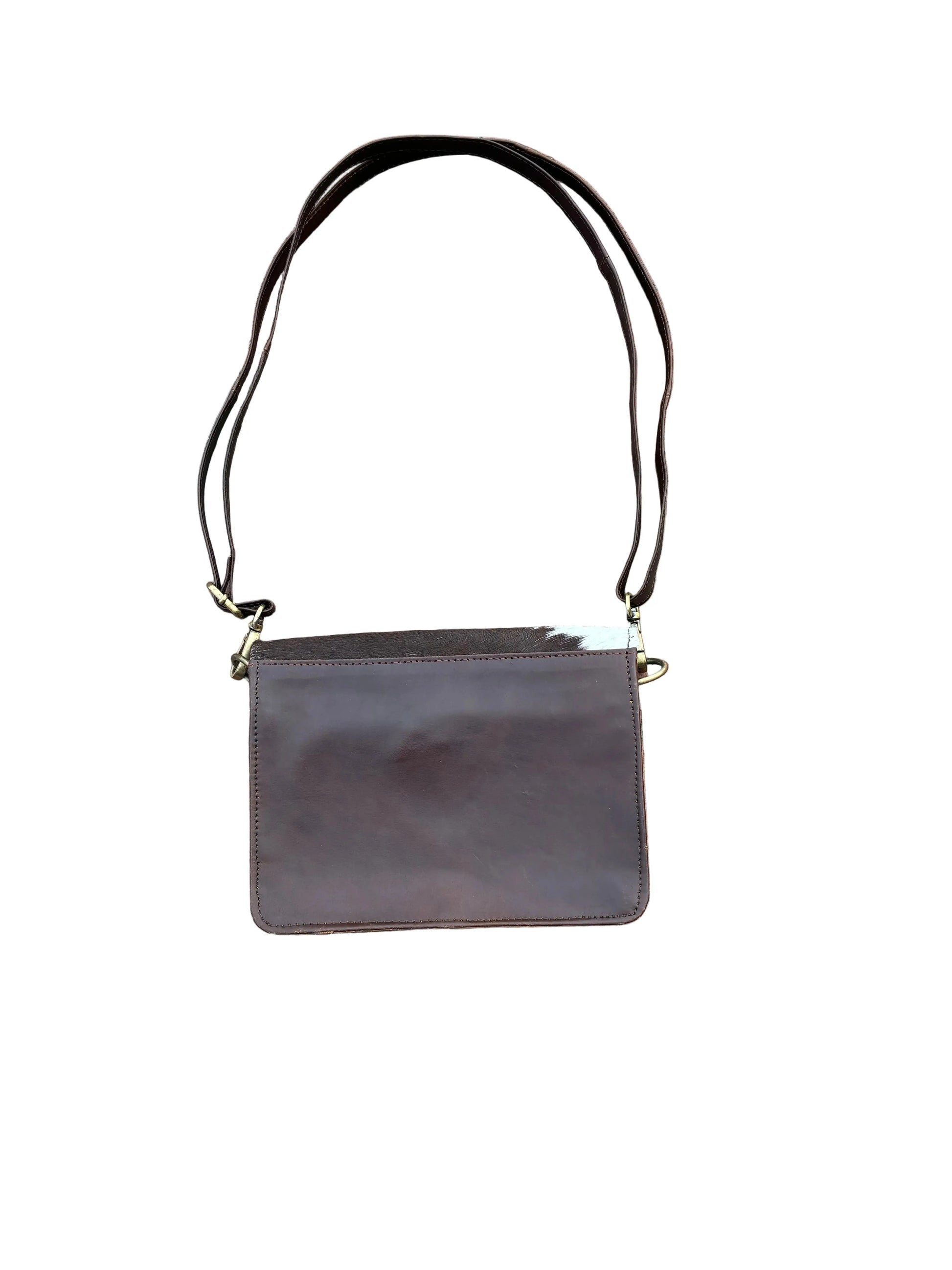 Cowhide & Leather Crossbody Western Purse Last Rodeo Western Wear & Hat Bar