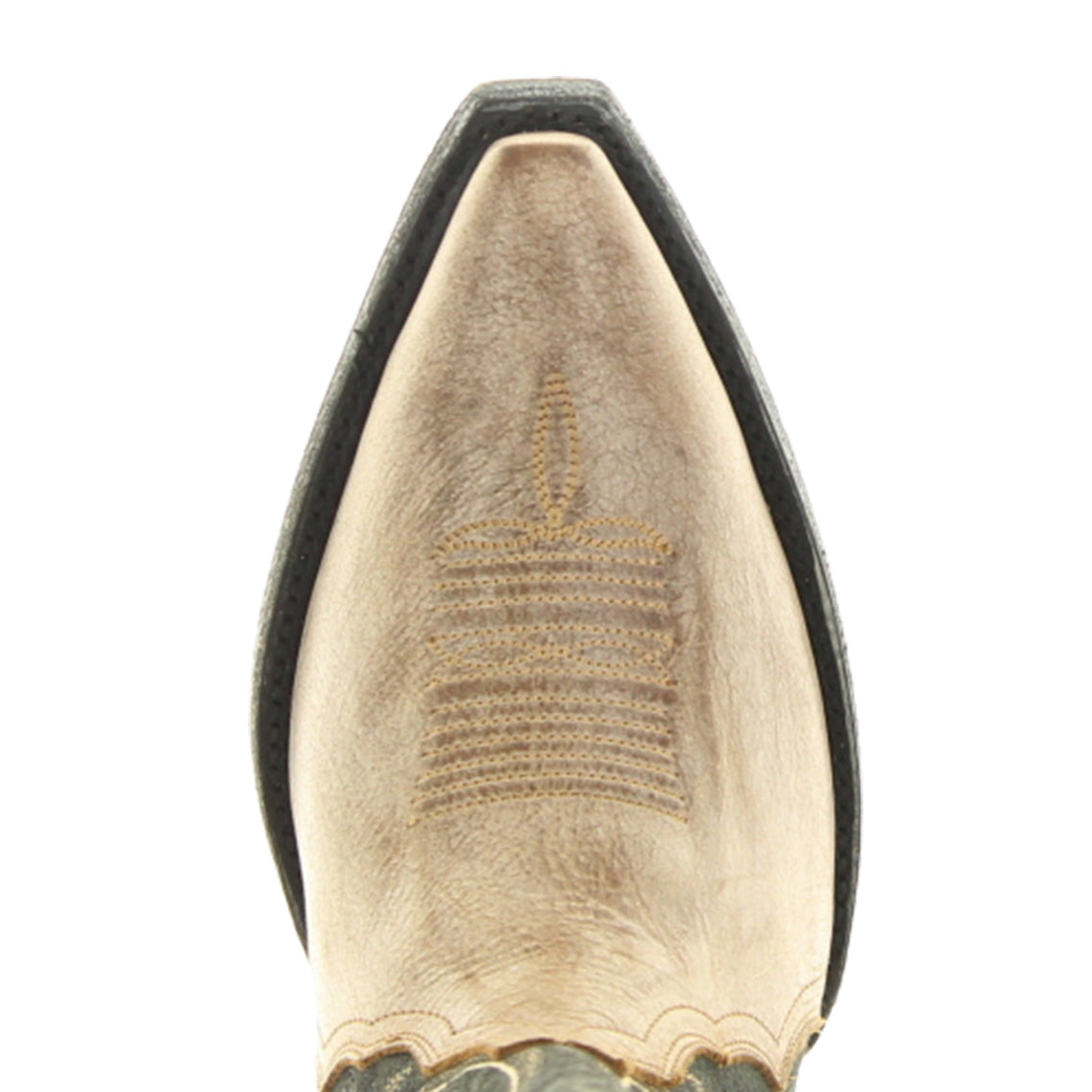 Old Gringo Somers mid-calf western boots in tan and green
