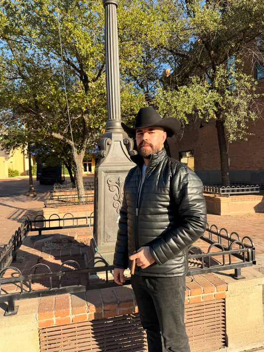 Classic Black Leather Jacket