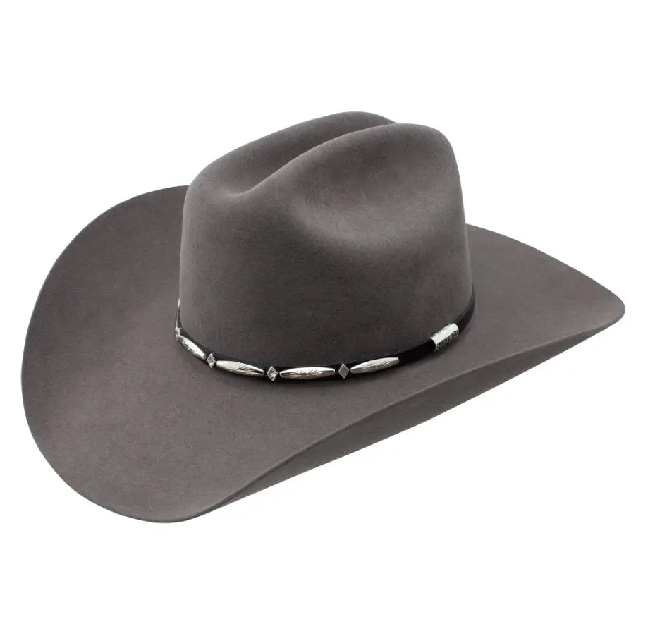 STETSON 6X HAT FELTS WITH CUSTOM HAT BAND Last Rodeo Western Wear & Hat Bar