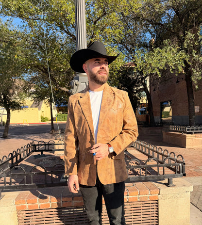 Scully Men's Jacket  Leather Blazer Maple Last Rodeo Western Wear & Hat Bar