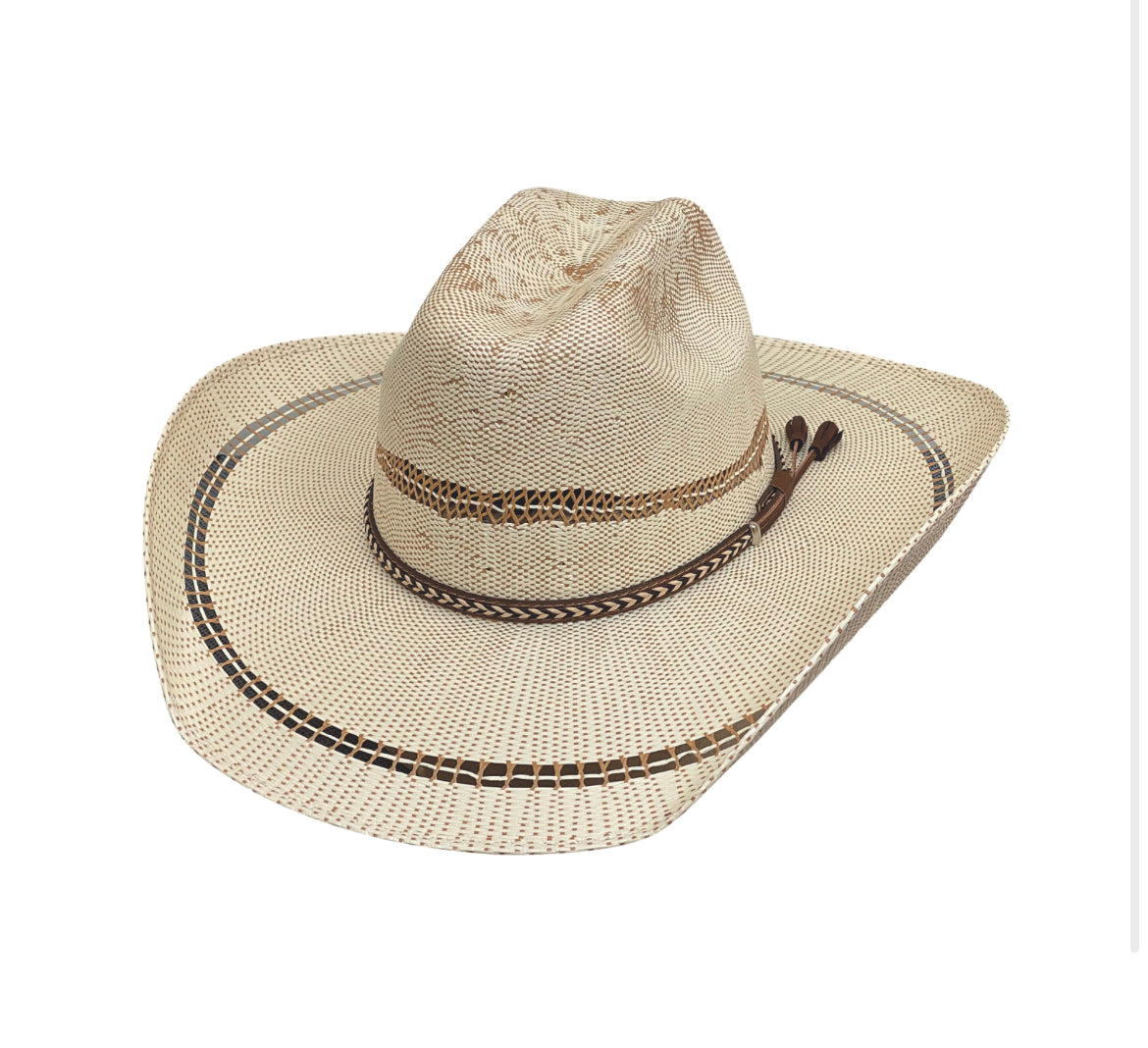 Bullhide Opening Shot 50X Bangora Straw Cowboy Hat – Natural/Brown Last Rodeo Western Wear & Hat Bar