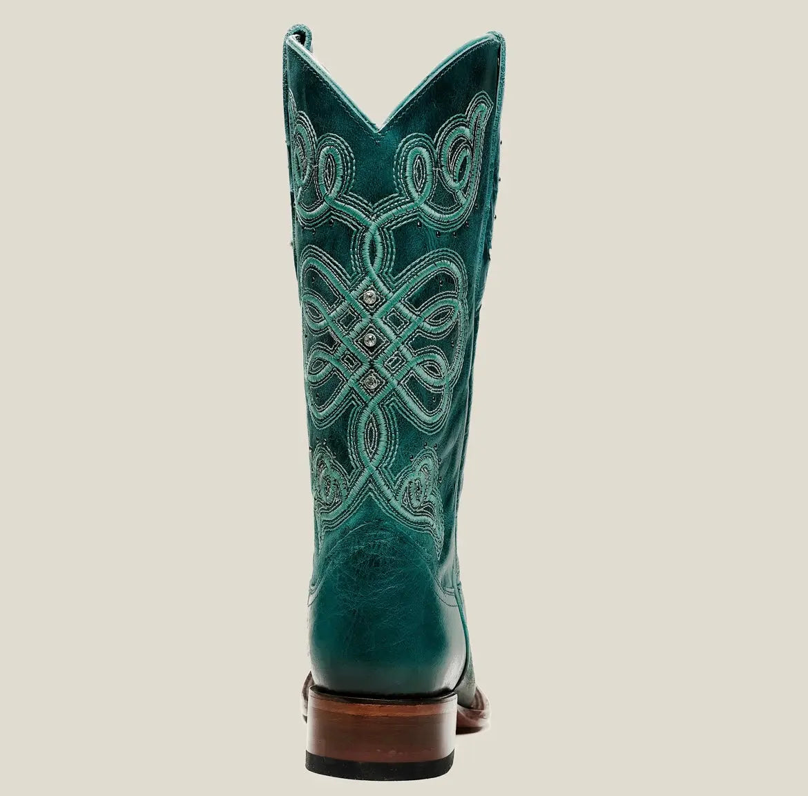 Turquoise Embroidered Cowgirl Boots Last Rodeo Western Wear & Hat Bar