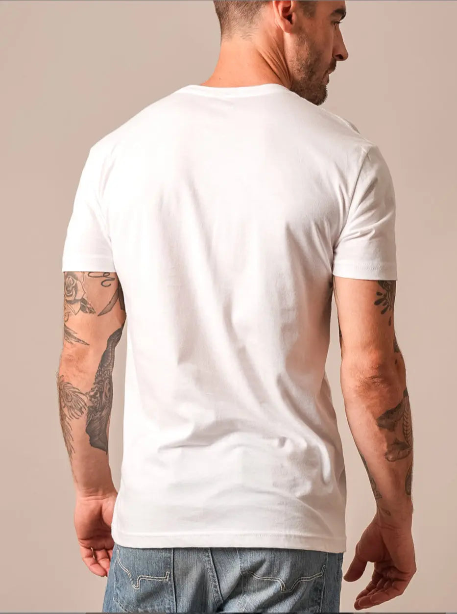 Kimes Ranch Western T-Shirt White Easy Does It Graphic Kimes Ranch