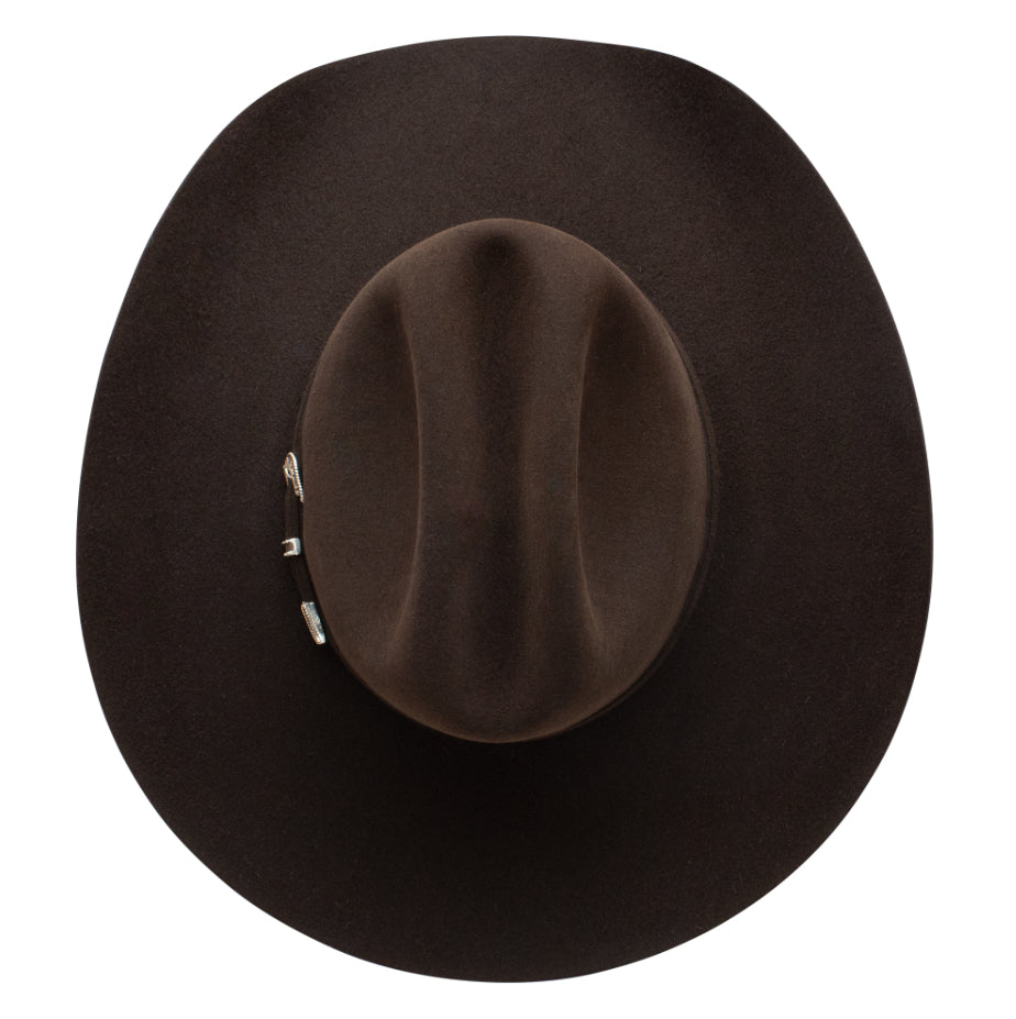 Stetson 6X Skyline Felt Cowboy Chocolate