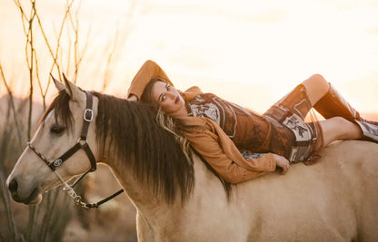 Sundown Rider Suede Western Jacket Last Rodeo Western Wear & Hat Bar