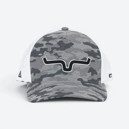 Kimes Ranch Estrada Trucker Hat Grey Heather side view