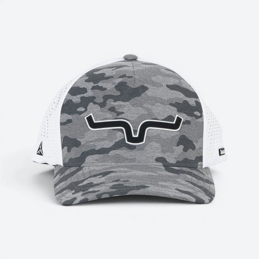 Kimes Ranch Estrada Trucker Hat Grey Heather side view