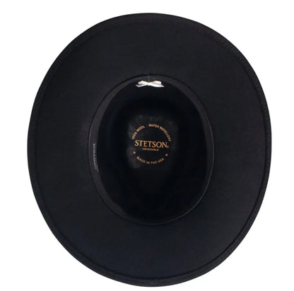 Stetson Black Crushable Hat – Packable Western Felt with Leather Band Last Rodeo Western Wear & Hat Bar