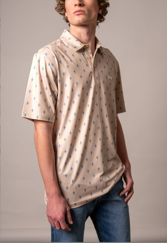 Kimes Ranch “Bartram” Performance Polo Natural
