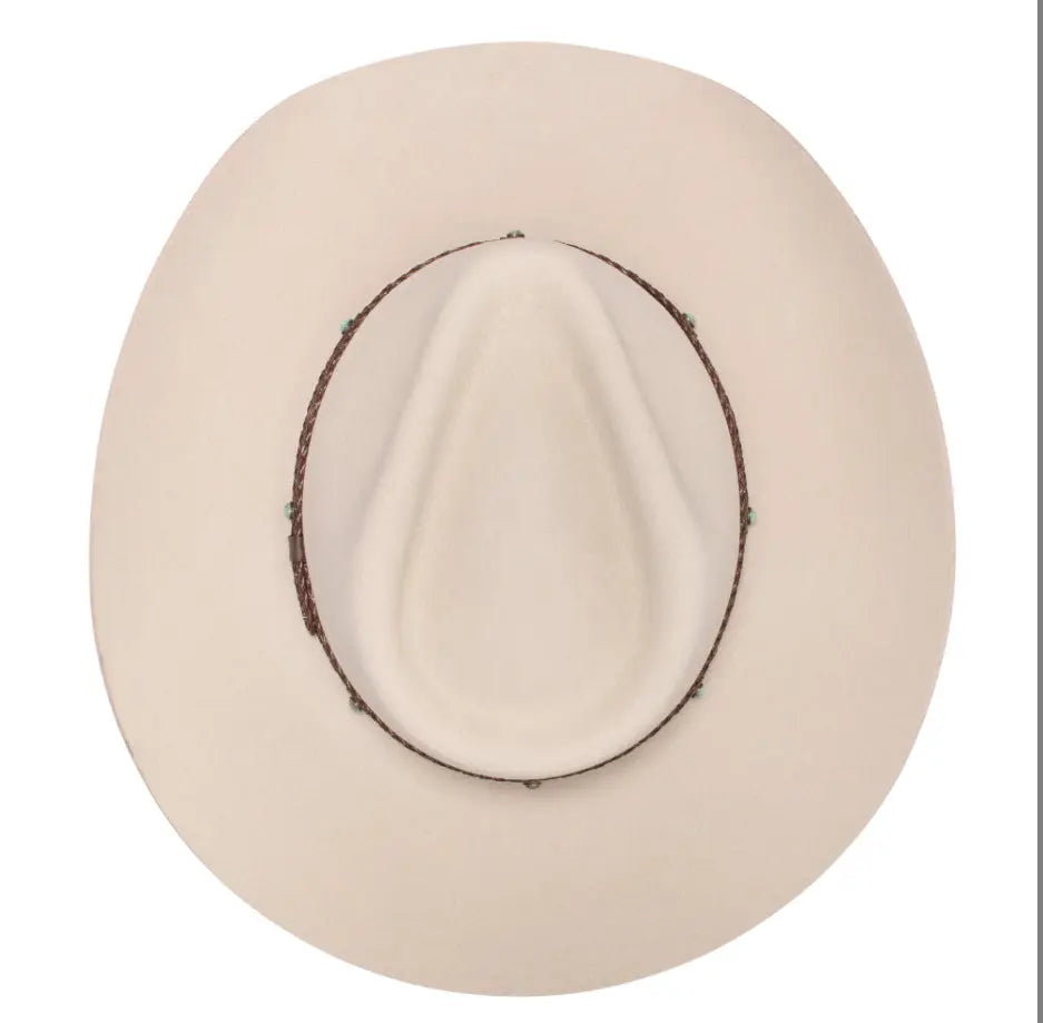 Unisex Stetson 4X Buffalo Ranch Tan Cowboy Hat Last Rodeo Western Wear & Hat Bar