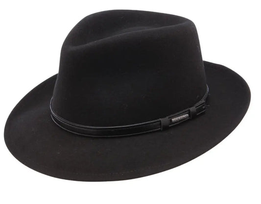 Stetson Black Crushable Wool Dress Hat Last Rodeo Western Wear & Hat Bar