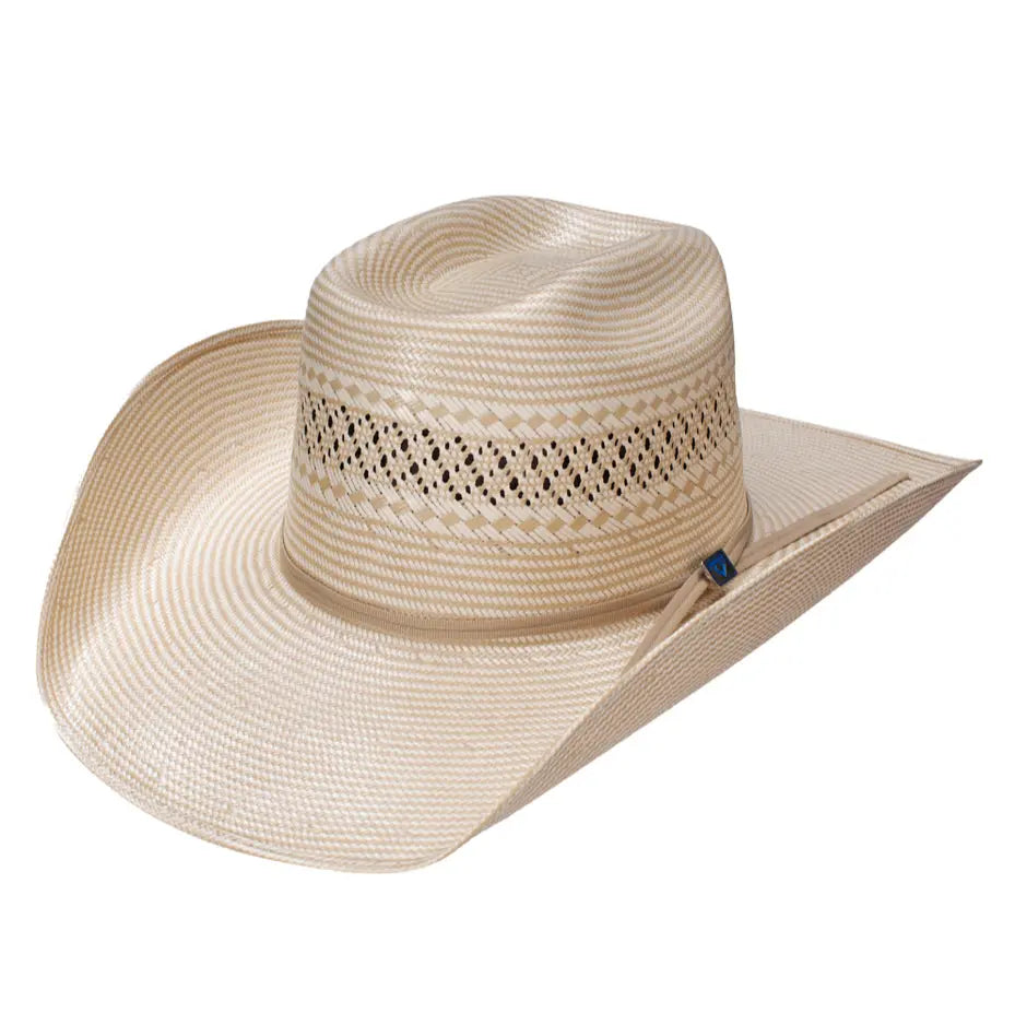 Resistol Cojo Special Straw Cowboy Hat Cody Johnson Collection Front – Buy Online at Last Rodeo