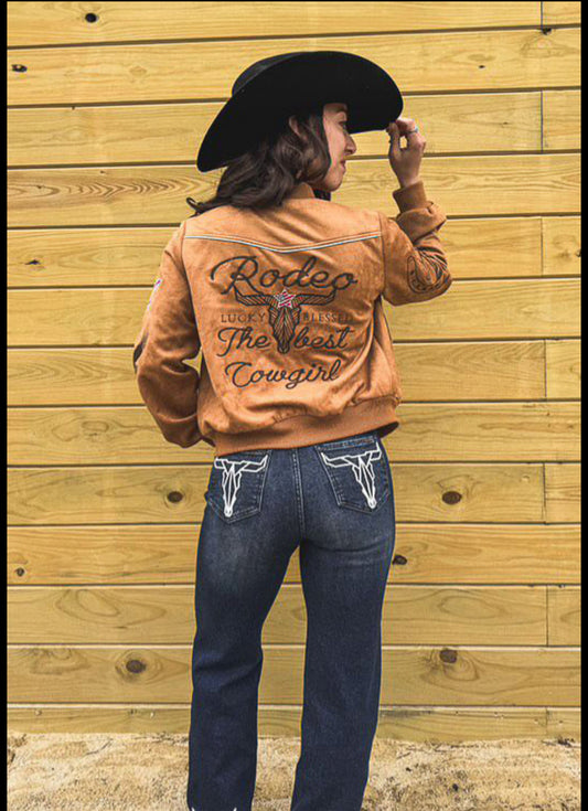 Lucky & Blessed Western Trouser Jeans