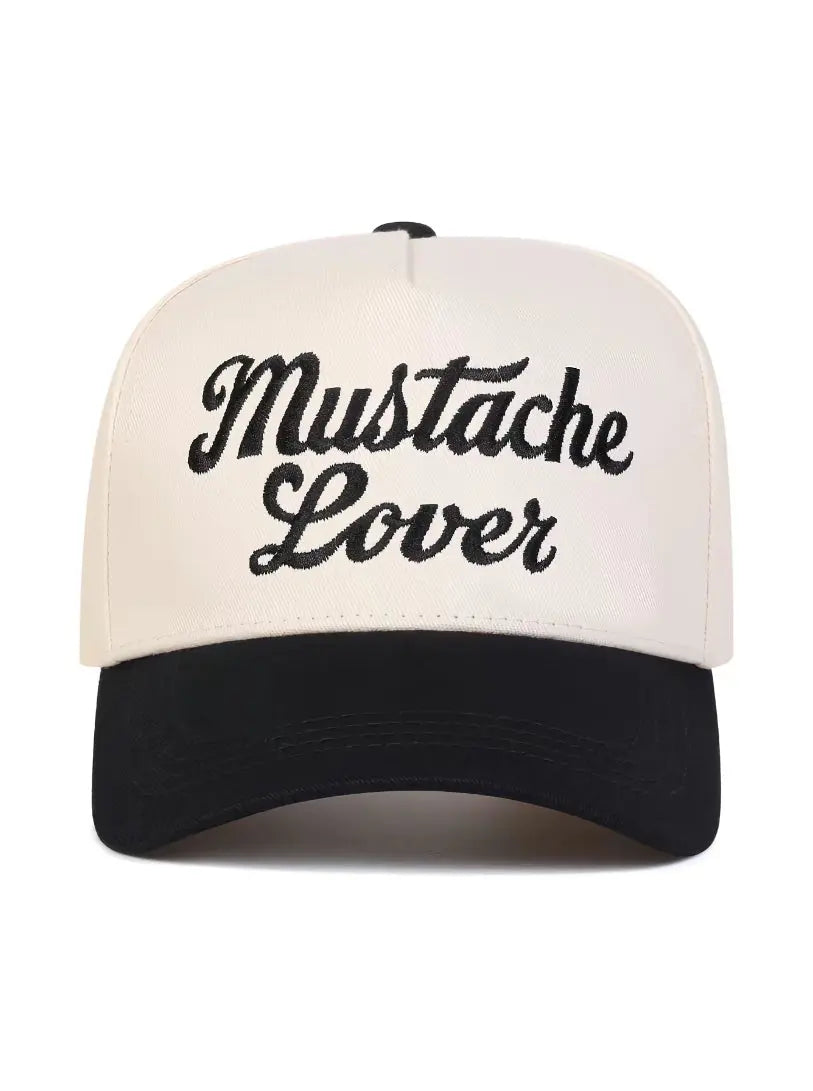 Mustache Lover Western Trucker Hat – Embroidered Cowboy Cap Last Rodeo Western Wear & Hat Bar