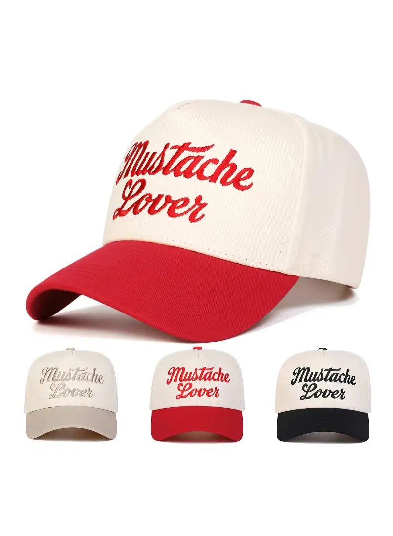 Mustache Lover Western Trucker Hat – Embroidered Cowboy Cap Last Rodeo Western Wear & Hat Bar