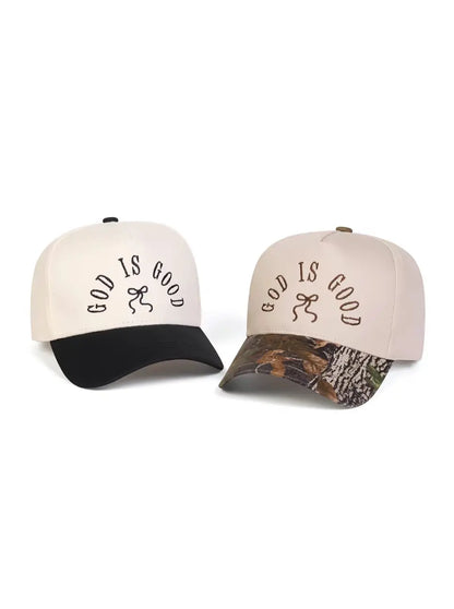 God Is Good Trucker Hat – Western Faith Cowboy Cap Last Rodeo Western Wear & Hat Bar