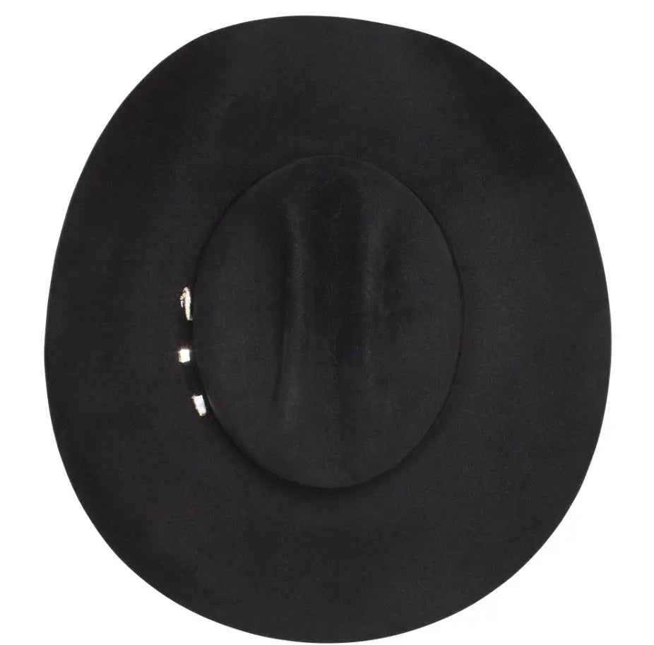 Stetson 10X Beaver Premier Black Cowboy Hat – Premium Felt Western Hat Last Rodeo Western Wear & Hat Bar