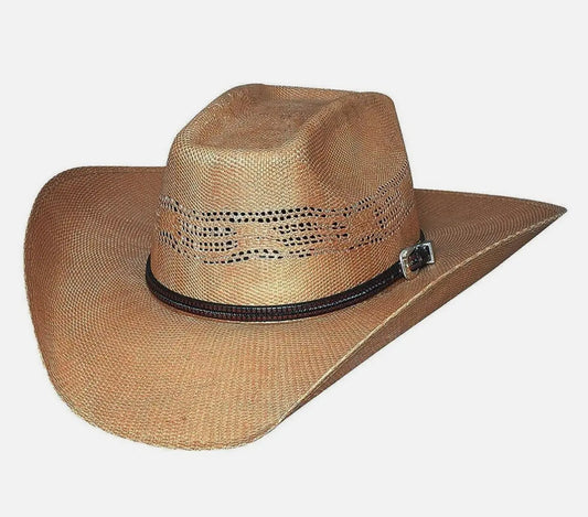 Bullhide Whiskey River 20X Bangora Straw Cowboy Hat Last Rodeo Western Wear & Hat Bar
