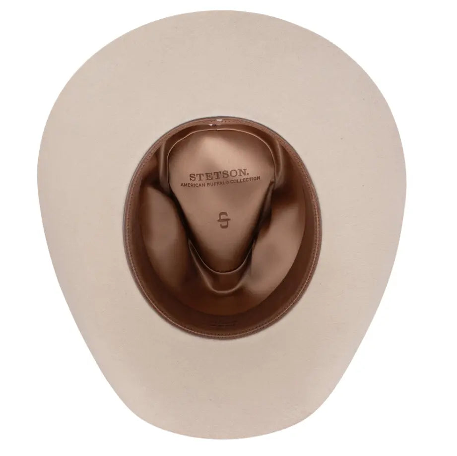 Unisex Stetson 4X Buffalo Ranch Tan Cowboy Hat Last Rodeo Western Wear & Hat Bar