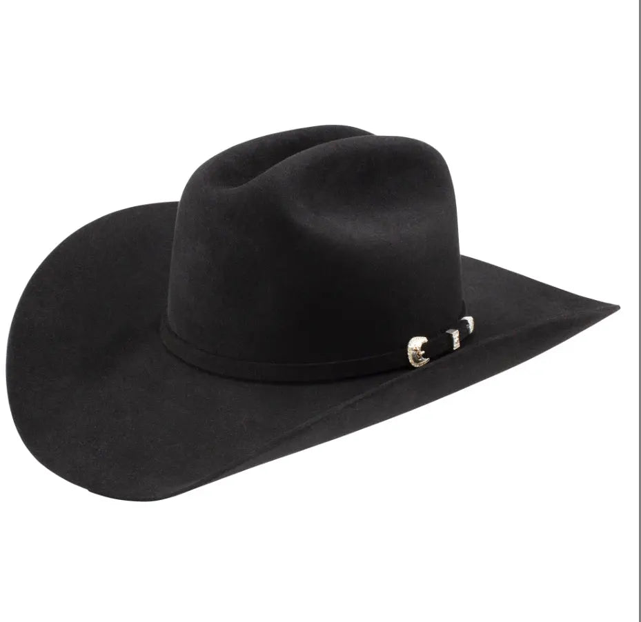Stetson 10X Beaver Premier Black Cowboy Hat – Premium Felt Western Hat Last Rodeo Western Wear & Hat Bar