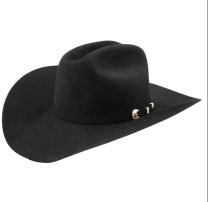 Stetson 10X Beaver Premier Black Cowboy Hat – Premium Felt Western Hat Last Rodeo Western Wear & Hat Bar
