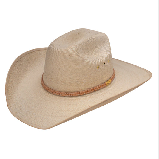 Resistol George Strait Palm Straw Cowboy Hat – Natural 4