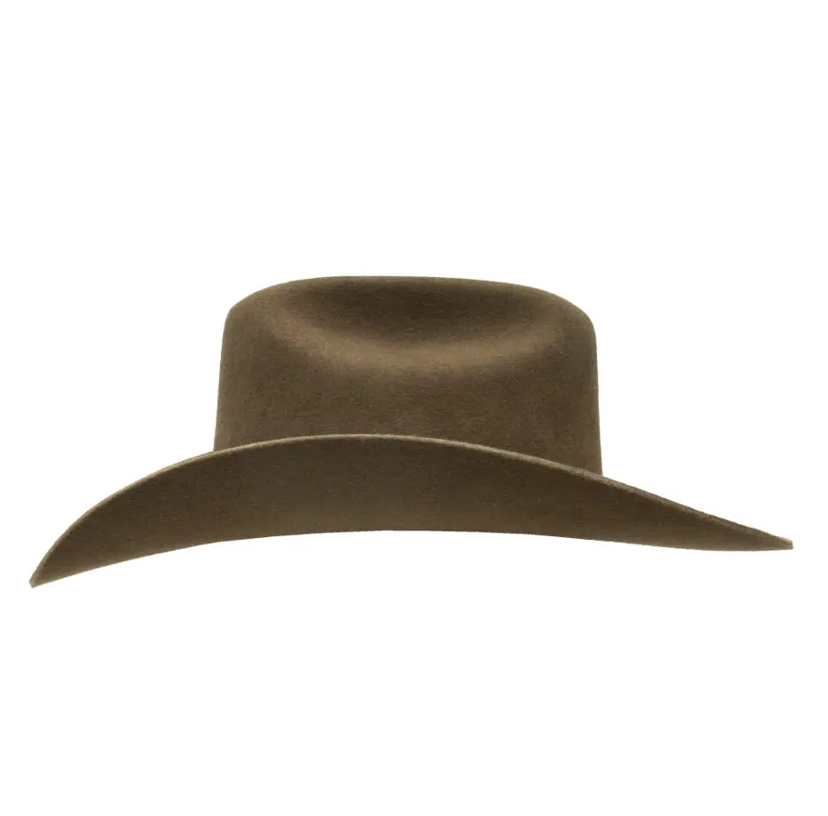 Resistol 3X Oak Tucker Cowboy Hat – Brown Felt Western Cowboy Hat for Men & Women | Unisex Last Rodeo Western Wear & Hat Bar