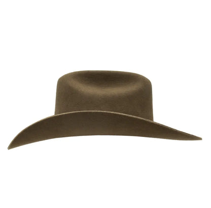 Resistol 3X Oak Tucker Cowboy Hat – Brown Felt Western Cowboy Hat for Men & Women | Unisex Last Rodeo Western Wear & Hat Bar