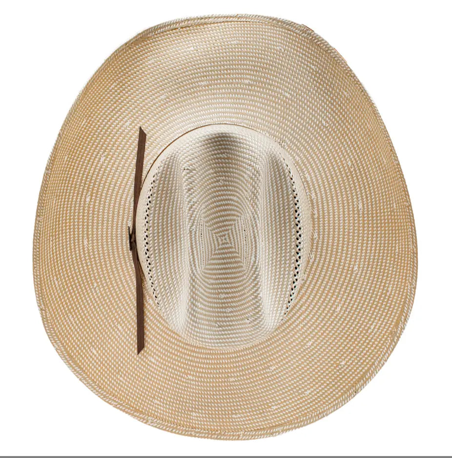 Resistol 20X Natural Straw Cowboy Hat Brim Detail – Last Rodeo