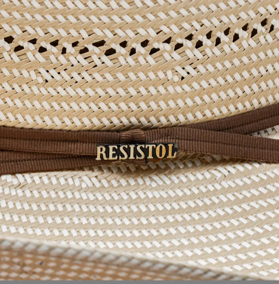 Resistol 20X Natural Straw Cowboy Hat Premium Western Style – Last Rodeo