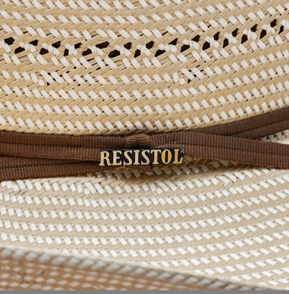 Resistol 20X Natural Straw Cowboy Hat Premium Western Style – Last Rodeo