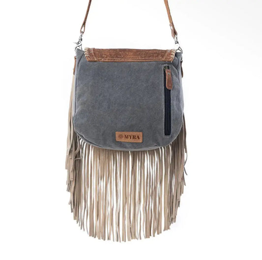 Myra Bag Western Cowhide Fringe Crossbody Bag – Brown Last Rodeo Western Wear & Hat Bar