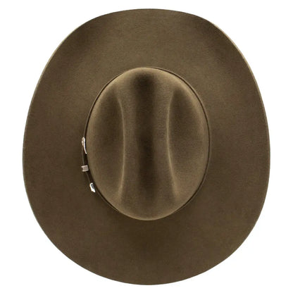 Resistol 3X Oak Tucker Cowboy Hat – Brown Felt Western Cowboy Hat for Men & Women | Unisex Last Rodeo Western Wear & Hat Bar