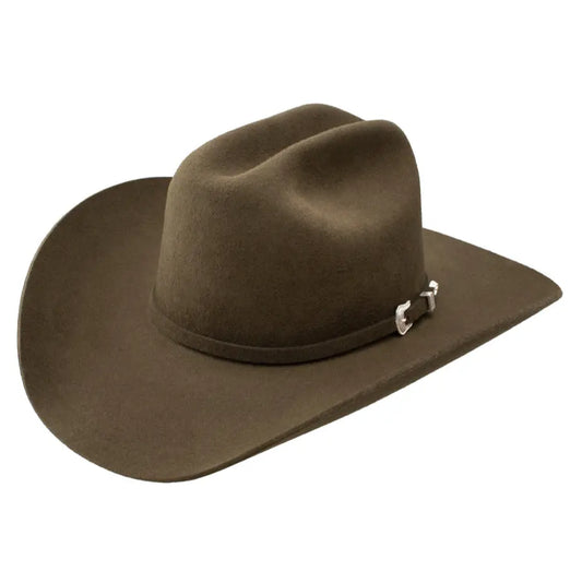Resistol 3X Oak Tucker Cowboy Hat – Brown Felt Western Cowboy Hat for Men & Women | Unisex Last Rodeo Western Wear & Hat Bar