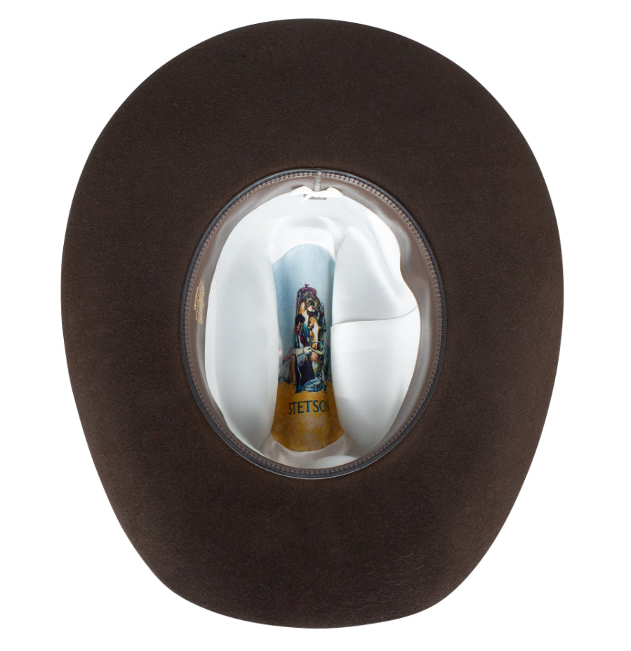 Stetson 6X Skyline Felt Cowboy Chocolate