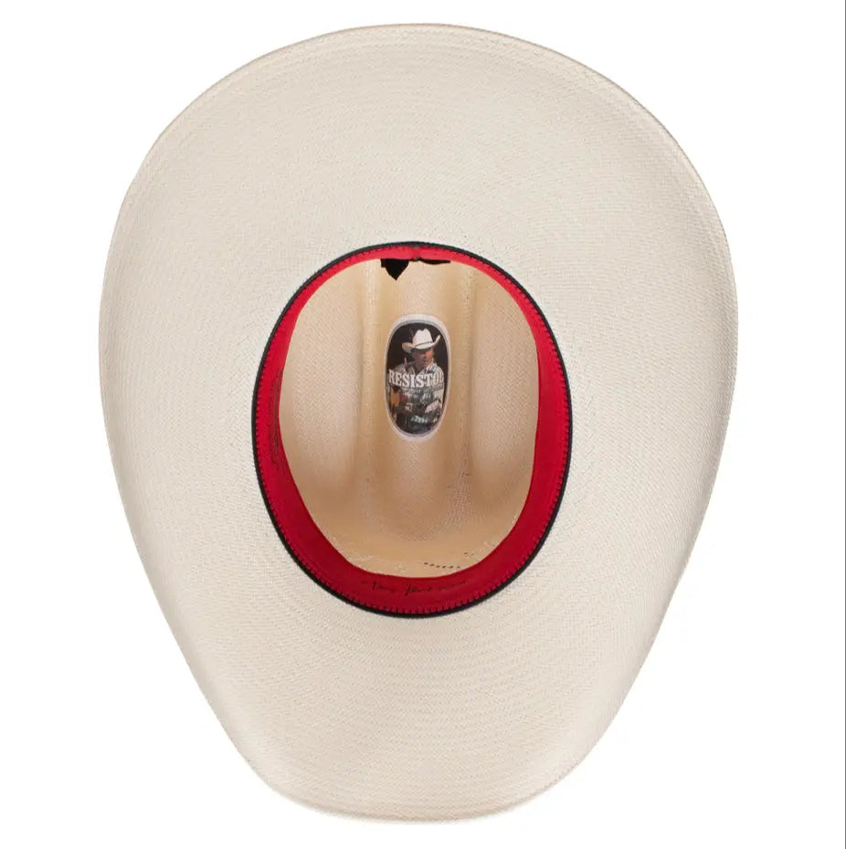 Resistol George Strait 20X Straw Cowboy Hat Back View – Last Rodeo