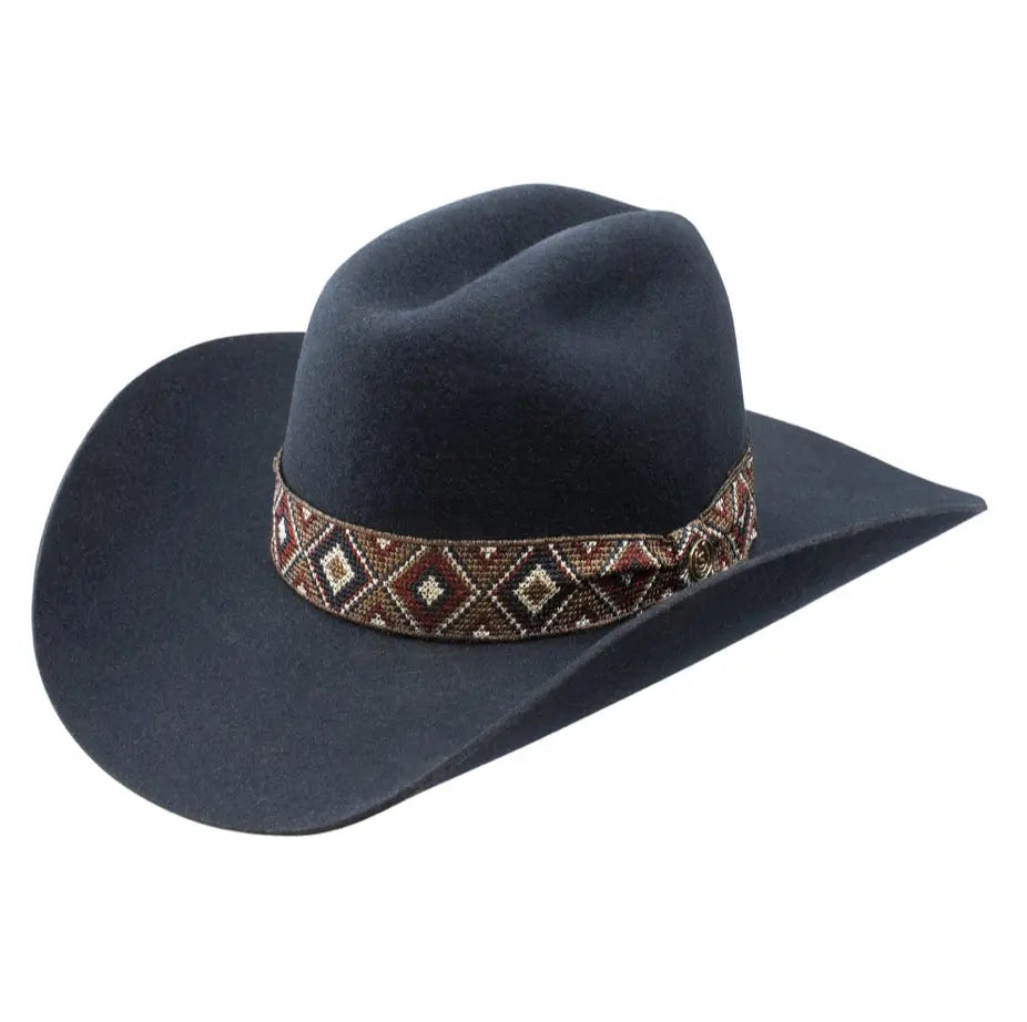 Stetson Eastwood Navy Wool Blend Cowboy Hat Last Rodeo Western Wear & Hat Bar