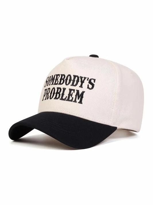 Somebody’s Problem Trucker Hat – Western Statement Cap | Adjustable Snapback” Last Rodeo Western Wear & Hat Bar