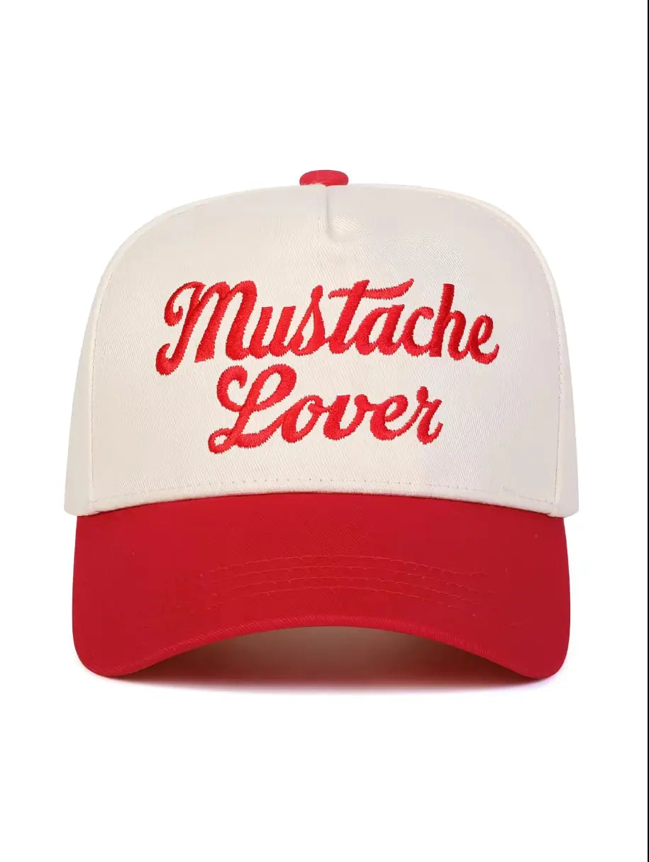 Mustache Lover Western Trucker Hat – Embroidered Cowboy Cap Last Rodeo Western Wear & Hat Bar