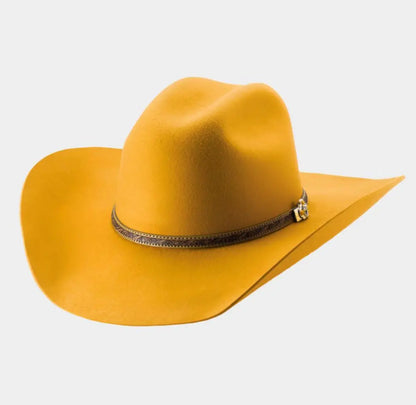 Mustard Western Felt cowboy Hat – Rodeo Last Rodeo Western Wear & Hat Bar