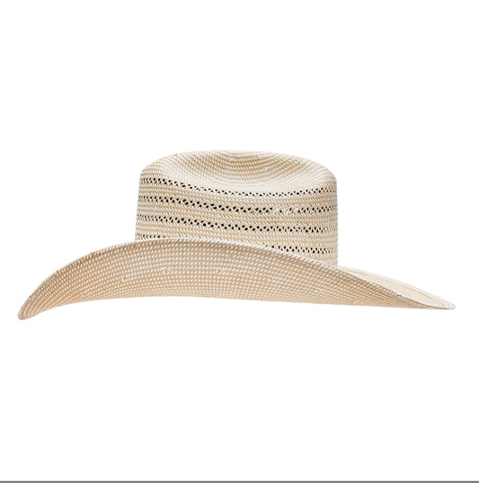 Resistol 20X Natural Straw Cowboy Hat – 4 1/2” Brim